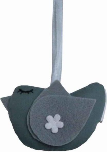 Fabs world deurhanger, kasthanger Bird vintage green / legergroen - Afbeelding 3