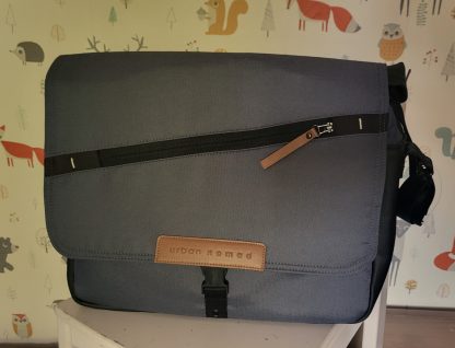 UN13 Mutsy luiertas Urban Nomad grijs/blauw (uitverkocht)