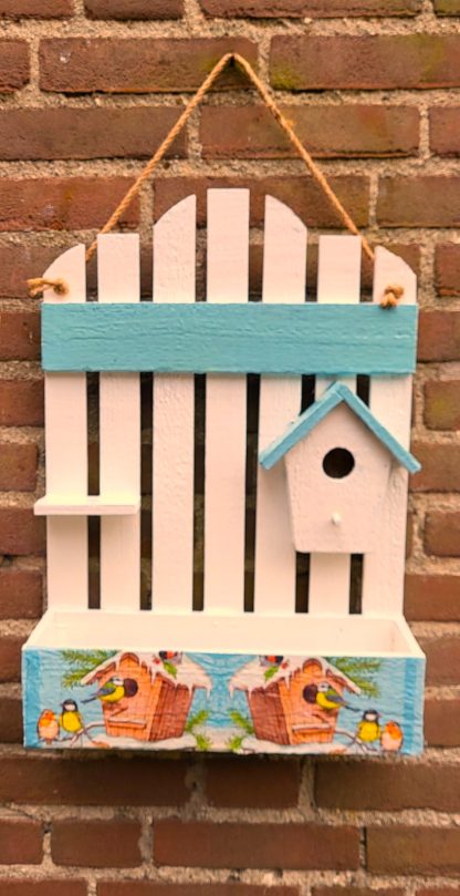 Leuk decoratief voederhuisje w010 (uitverkocht) - Afbeelding 4