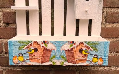 Leuk decoratief voederhuisje w010 (uitverkocht) - Afbeelding 2