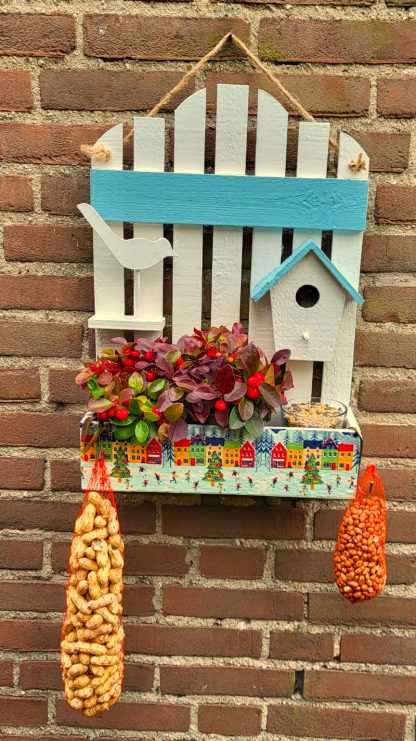 Leuk decoratief voederhuisje w004 - Afbeelding 3