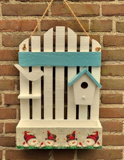 Leuk decoratief voederhuisje, w011 (uitverkocht) - Afbeelding 3