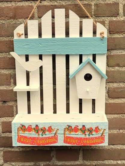 Leuk decoratief voederhuisje, w013 (uitverkocht)