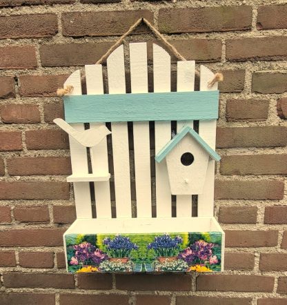 Leuk decoratief voederhuisje, 014 (uitverkocht)