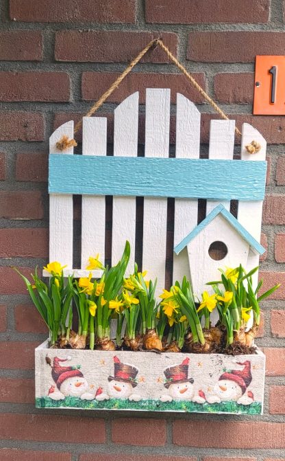 Leuk decoratief voederhuisje 001 - Afbeelding 2