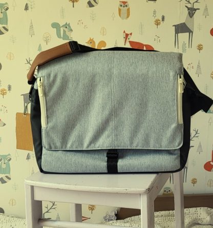 PU44 Mutsy Pure Igo blauw en grijs SALE !!