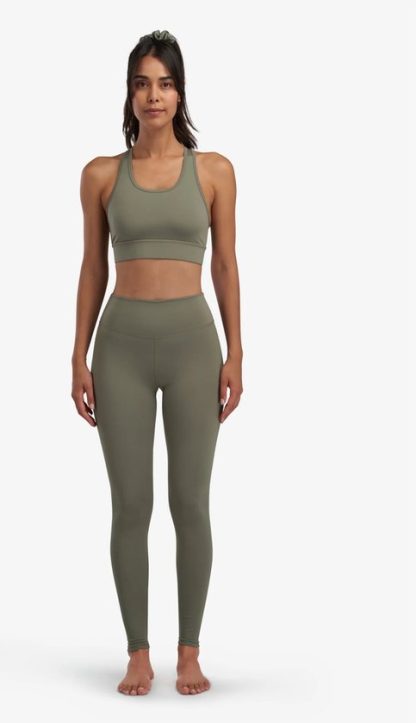 A-dam sportslegging Olive XS - Afbeelding 3