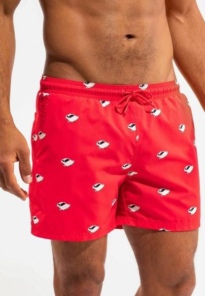 A-dam swimshort James rood Black Friday korting ! - Afbeelding 5