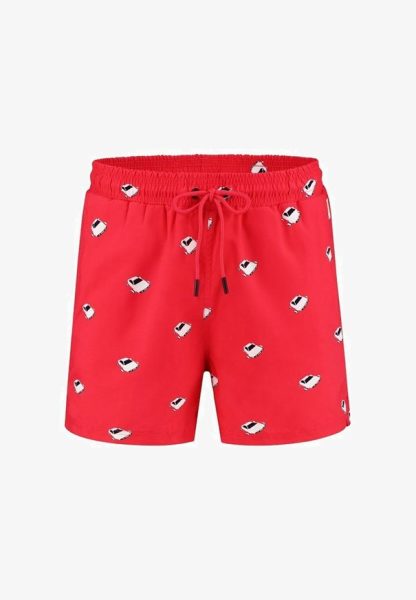 A-dam swimshort James rood Black Friday korting !