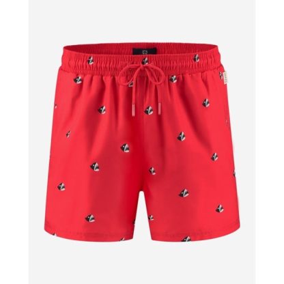 A-dam swimshort Roy rood Black Friday korting !