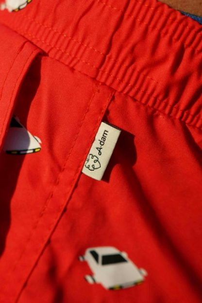 A-dam swimshort James rood Black Friday korting ! - Afbeelding 4