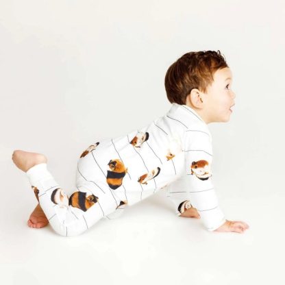 SNURK jumpsuit cavia white mt 80 (uitverkocht) - Afbeelding 2