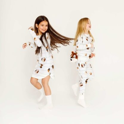 SNURK cavia white longsleeve dress nu met korting ! - Afbeelding 2