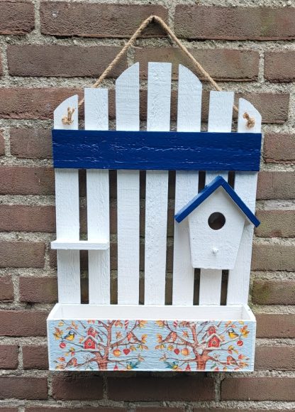 Leuk decoratief voederhuisje w007