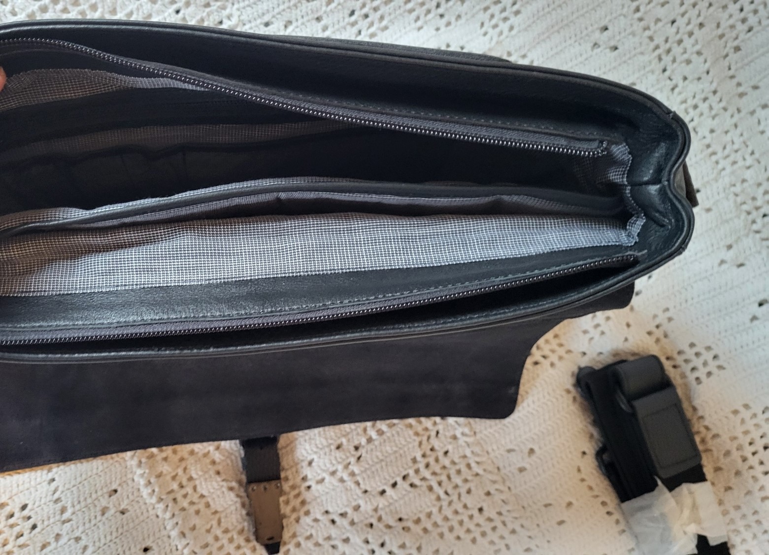 A. Berba Business portfolio 13 inch tas zwart B0016 - Afbeelding 3