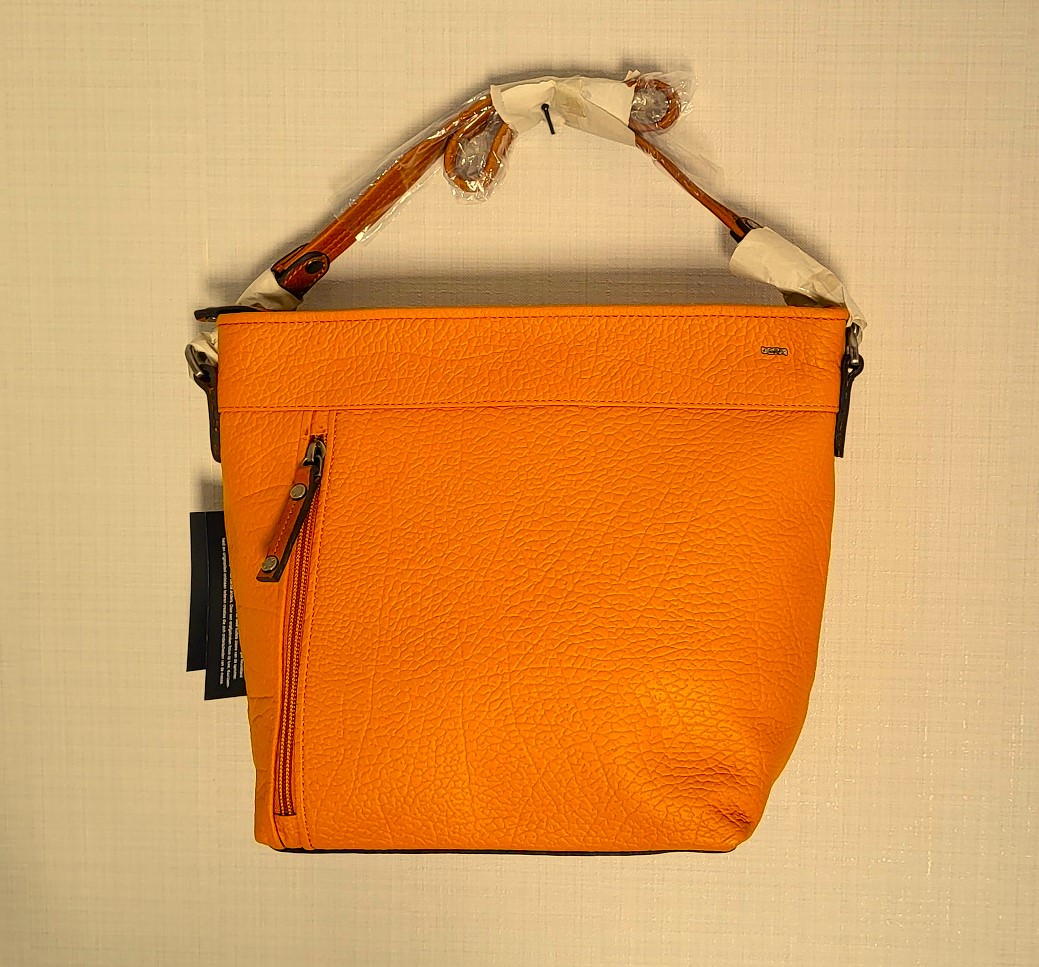 Berba Chamonix schoudertas middel curcuma B0025