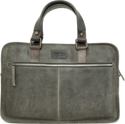Berba Leren 3 in 1 rugzak briefcase B033 Military - Afbeelding 6