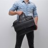 Berba Klassieke leren business tas zwart B005 (uitverkocht) - Afbeelding 2