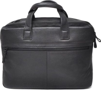Berba Klassieke leren business tas zwart B005 (uitverkocht) - Afbeelding 5