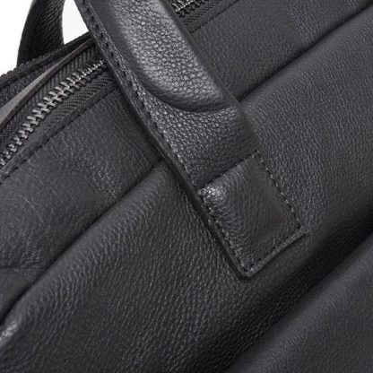 Berba Klassieke leren business tas zwart B005 (uitverkocht) - Afbeelding 3