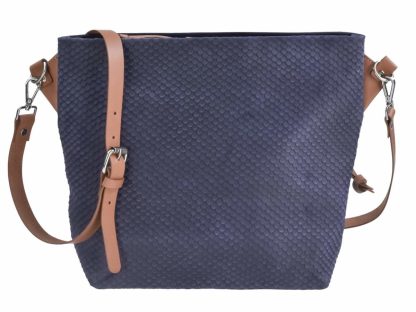 Berba Stretto schoudertas dark navy B008 (uitverkocht)