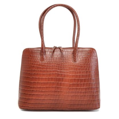 Berba Laguna schoudertas  cognac B011 (uitverkocht)