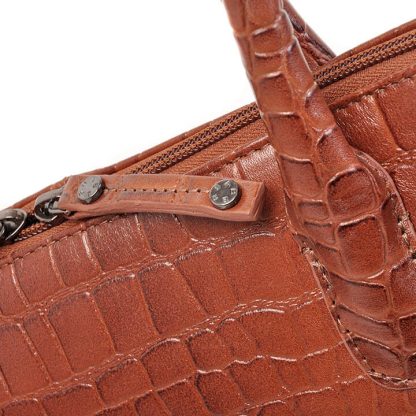 Berba Laguna schoudertas  cognac B011 (uitverkocht) - Afbeelding 4