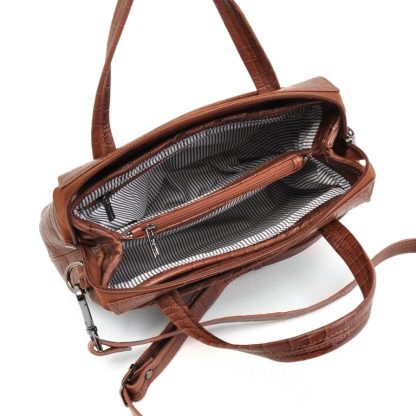 Berba Laguna werktas / schoudertas cognac B012 - Afbeelding 3
