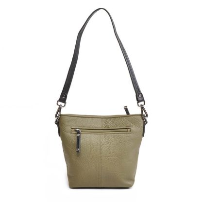 Berba Chamonix schoudertas mini olive B013 - Afbeelding 2