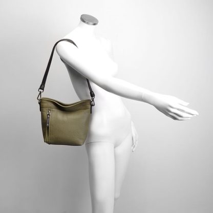 Berba Chamonix schoudertas mini olive B013 - Afbeelding 5