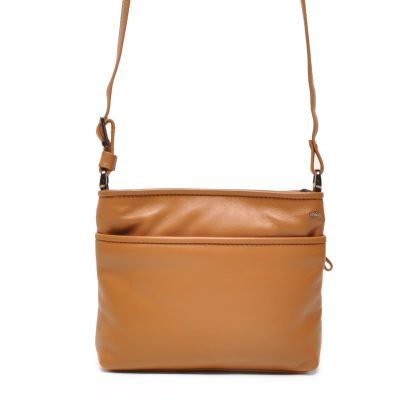 Berba cross over damestasje Soft cognac B019
