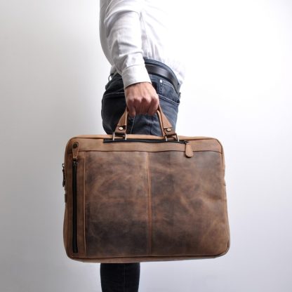 Berba Leren 3 in 1 rugzak briefcase (uitverkocht)