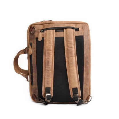 Berba Leren 3 in 1 rugzak briefcase (uitverkocht) - Afbeelding 6