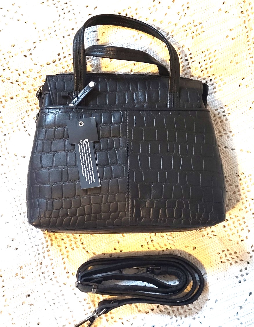 Berba Laguna damestas zwart B0013 - Afbeelding 2