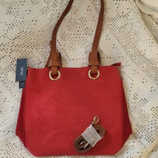 Berba Stretto shopper / schoudertas chili pepper B0024