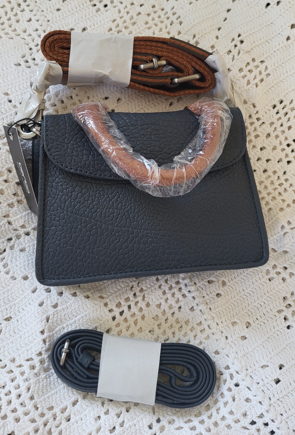 Berba Chamonix mini bag Navy (uitverkocht) - Afbeelding 3