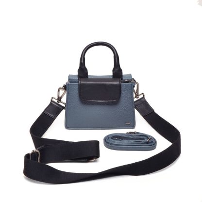 Berba Chamonix mini bag schoudertasje, kleur atlantic - Afbeelding 4