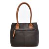 Berba Chamonix schoudertas choco (uitverkocht) - Afbeelding 3