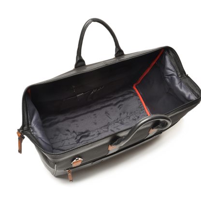 Berba Olly modieuze reistas / weekender black/olive B052 - Afbeelding 2