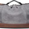 Berba Barbarossa leren reistas / weekender navy B053 - Afbeelding 5