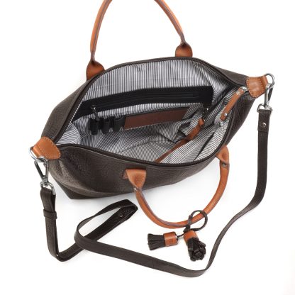 Berba Chamonix handtas choco B055 - Afbeelding 3