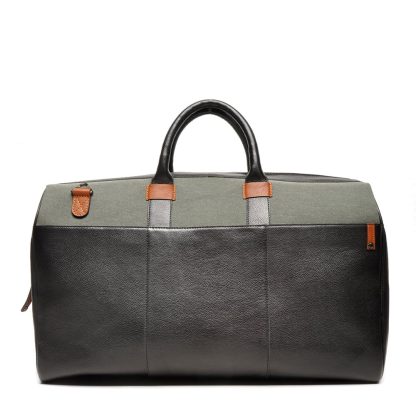 Berba Olly modieuze reistas / weekender black/olive B052 - Afbeelding 4