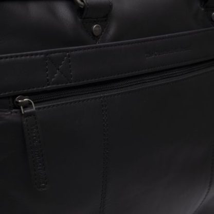 Chesterfield laptoptas, businesstas BOSTON zwart C004 - Afbeelding 7