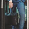 Chesterfield laptoptas, businesstas DEAN zwart C005 - Afbeelding 2