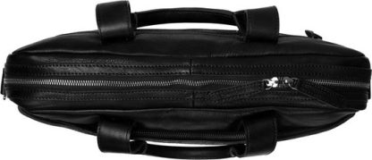 Chesterfield laptoptas, businesstas DEAN zwart C005 - Afbeelding 5