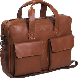 Chesterfield Ethan Cognac laptoptas, businesstas C0019