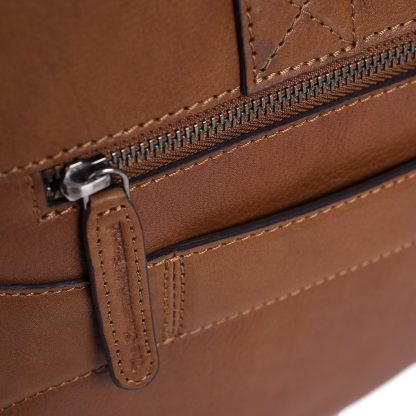 Chesterfield Ethan Cognac laptoptas, businesstas C0019 - Afbeelding 4