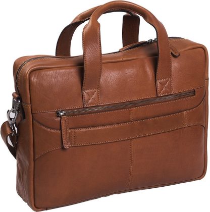 Chesterfield Ethan Cognac laptoptas, businesstas C0019 - Afbeelding 5