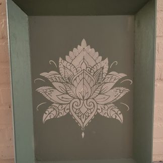 Dienblad met Mandala lotusbloem DB03