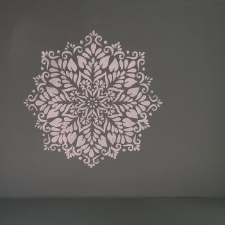 2. Dienblad met Mandala sjabloon DB013